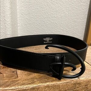 Disney Black Women's Belt with Hook Buckle